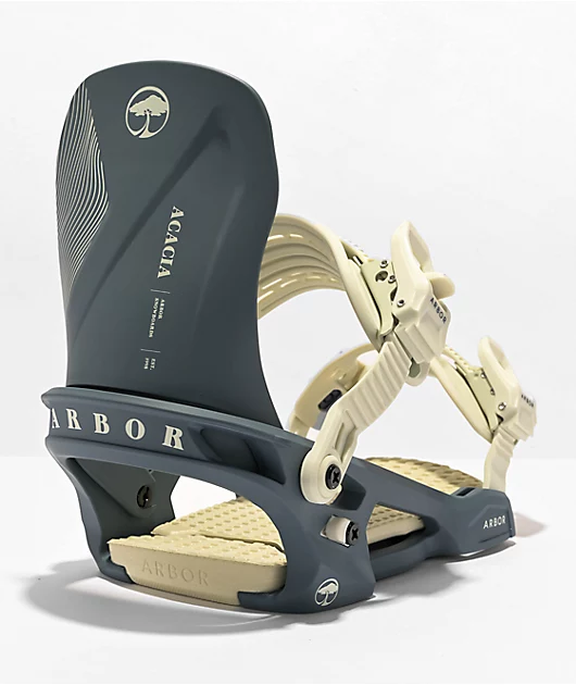 Arbor Women's Acacia Slate Snowboard Bindings 2023 3 Arbor Women's Acacia Slate Snowboard Bindings 2023