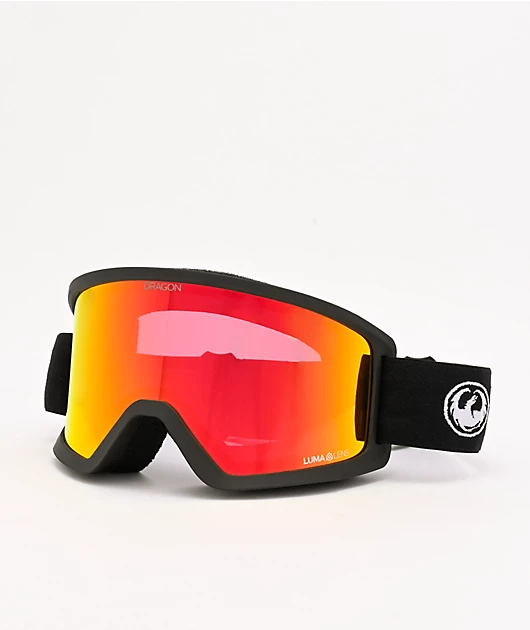 Dragon Alliance Dragon DX3 OTG Black & Red Ion Snowboard Goggles 5 Dragon Alliance Dragon DX3 OTG Black & Red Ion Snowboard Goggles - Image 3