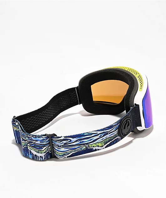 Dragon Alliance Dragon Iguchi PXV Blue Ion Snowboard Goggles 4 Dragon Alliance Dragon Iguchi PXV Blue Ion Snowboard Goggles - Image 2