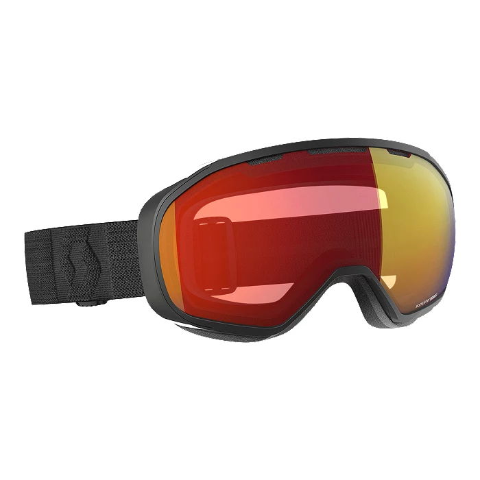 SCOTT Fix Ski & Snowboard Goggles 2018/19 - Black With Red Chrome Lens 3 SCOTT Fix Ski & Snowboard Goggles 2018/19 - Black With Red Chrome Lens