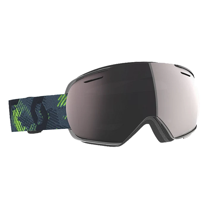 Scott Linx Ski & Snowboard Goggles 2020/21 - Ultralime Green/Storm Grey With Enhancer Silver Chrome Lens 3 Scott Linx Ski & Snowboard Goggles 2020/21 - Ultralime Green/Storm Grey With Enhancer Silver Chrome Lens