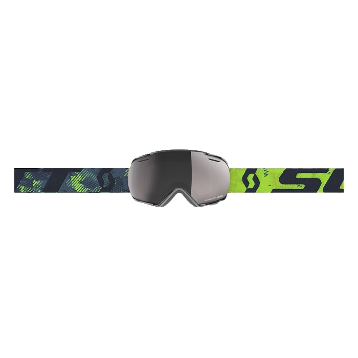 Scott Linx Ski & Snowboard Goggles 2020/21 - Ultralime Green/Storm Grey With Enhancer Silver Chrome Lens 4 Scott Linx Ski & Snowboard Goggles 2020/21 - Ultralime Green/Storm Grey With Enhancer Silver Chrome Lens - Image 2
