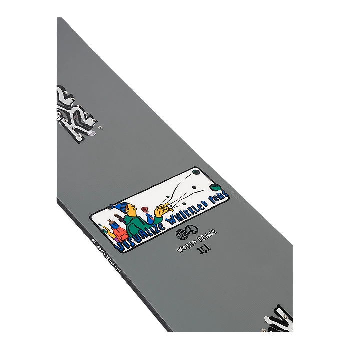 K2 Men's World Peace 2023 Intermediate Snowboard, Freestyle, Twin 8 K2 Men's World Peace 2023 Intermediate Snowboard, Freestyle, Twin - Image 6