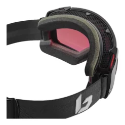 Bolle Supreme OTG Ski & Snowboard Goggles 2023 Black Corp Matte With Vermillon Gun Lens -Lib Tech Shop FGL 333903295 01 c