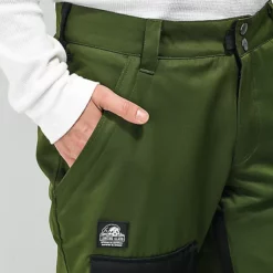 Lurking Class By Sketchy Tank Lurk Wear Green 10K Cargo Snowboard Pants -Lib Tech Shop Lurking Class by Sketchy Tank Lurk Wear Green 10K Cargo Snowboard Pants 341156 alt2 US