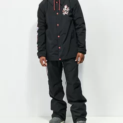 RIPNDIP Dragonerm Black 10K Snowboard Pants -Lib Tech Shop RIPNDIP Dragonerm Black 10K Snowboard Pants 344978 alt5 US