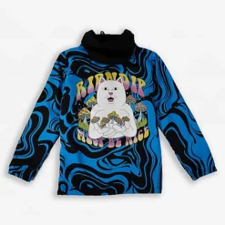 RIPNDIP Trippy Treat Black & Blue 10K Snowboard Jacket 2023