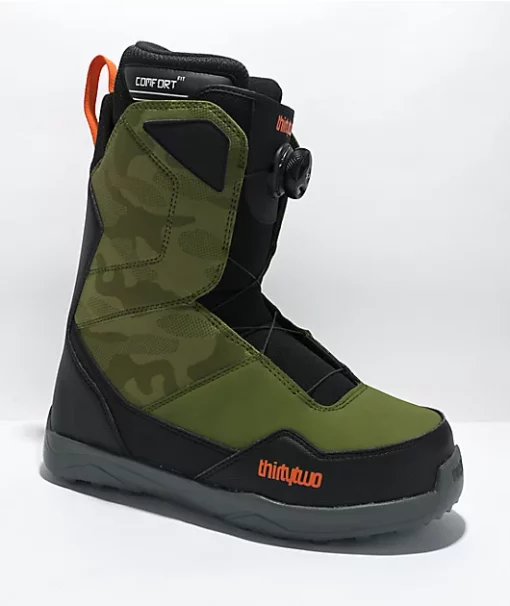 ThirtyTwo Shifty Boa Green Snowboard Boot 2023 2 ThirtyTwo Shifty Boa Green Snowboard Boot 2023 -Lib Tech Shop ThirtyTwo Shifty Boa Green Snowboard Boot 2023 360719 front US