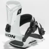 Union Flite Pro White Snowboard Bindings 2023 -Lib Tech Shop Union Flite Pro White Snowboard Bindings 2023 359931 front US