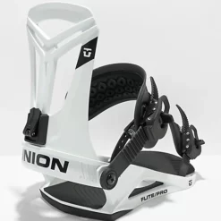 Union Flite Pro White Snowboard Bindings 2023