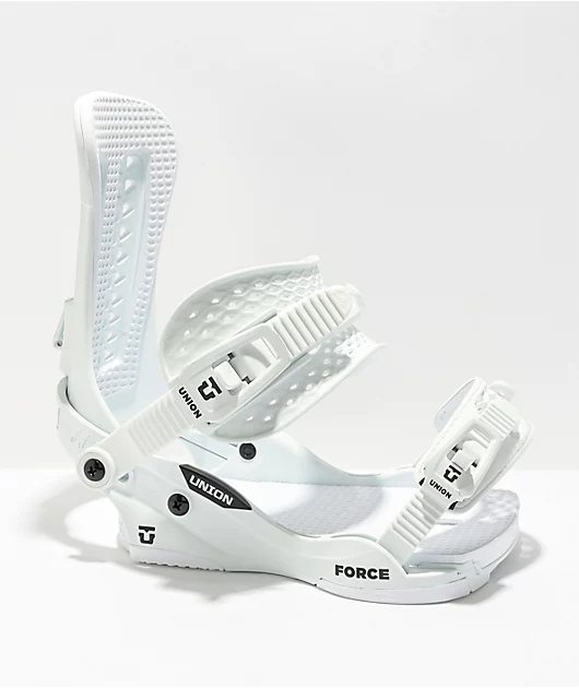 Union Force White Snowboard Bindings 2023 4 Union Force White Snowboard Bindings 2023 - Image 2