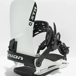 Union STR White Snowboard Bindings 2023