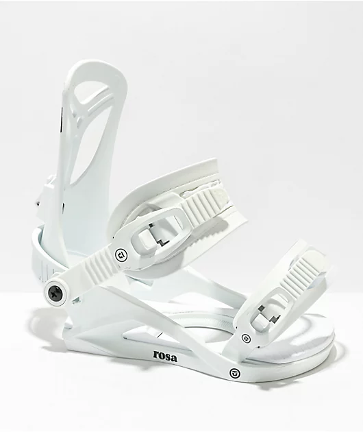 Union Women's Rosa White Snowboard Bindings 2023 4 Union Women's Rosa White Snowboard Bindings 2023 - Image 2