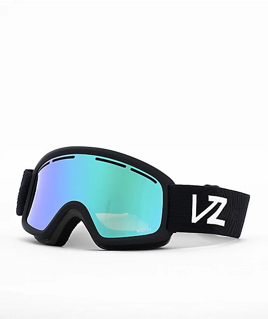 VONZIPPER Trike Black Satin & Stellar Chrome Snowboard Goggles 3 VONZIPPER Trike Black Satin & Stellar Chrome Snowboard Goggles