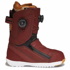 DC Womens Mora Snowboard Boot-Burgundy-9.5