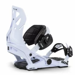 Now Bindings Mens Pro Line Snowboard Binding-White-L