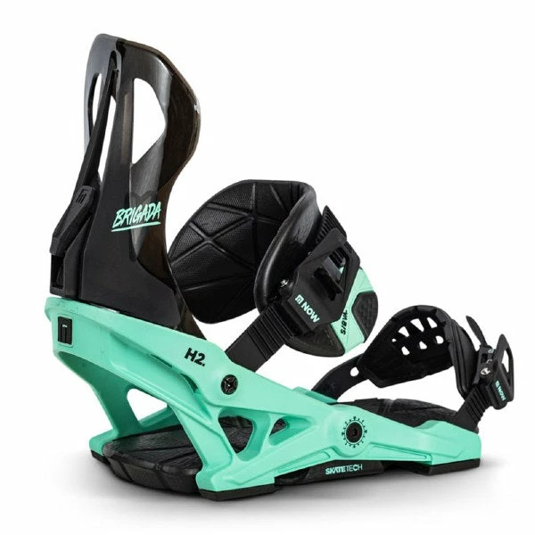 Now Bindings Womens Brigrada Snowboard Binding-Teal-M 3 Now Bindings Womens Brigrada Snowboard Binding-Teal-M